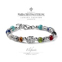 Armband Maria Cristina Sterling Dame Elefante in Silber Pietre dure G4417/16 - G4417/16